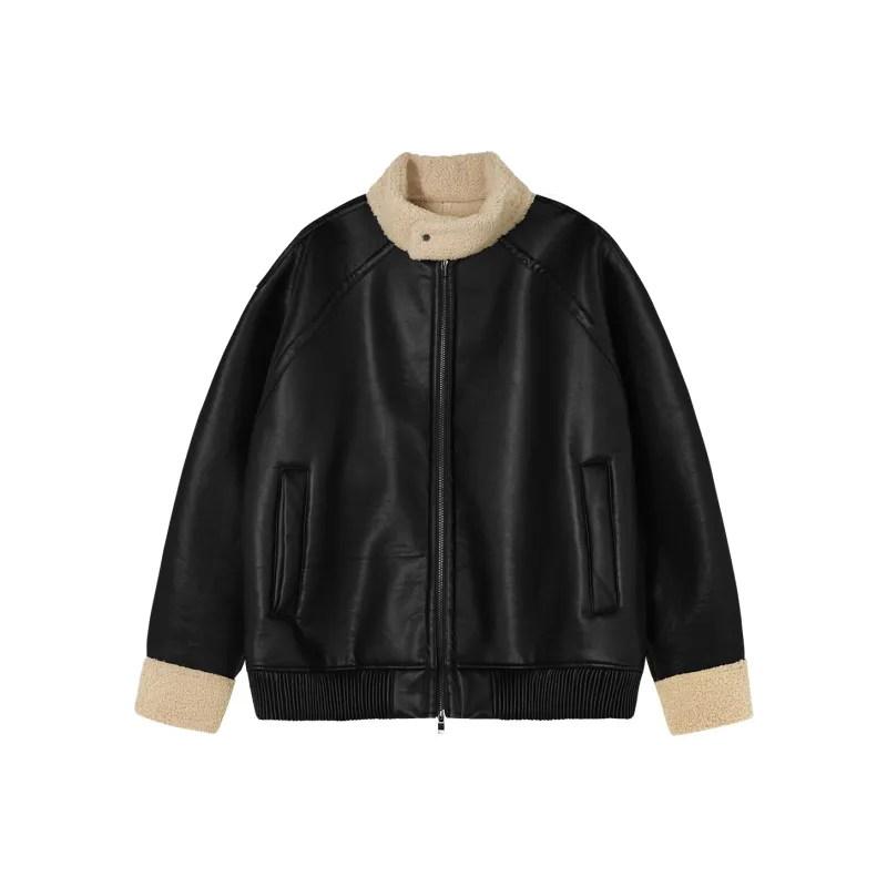 COKEIN FW23 Leather Jackets Jackets & Coats Unisex-3