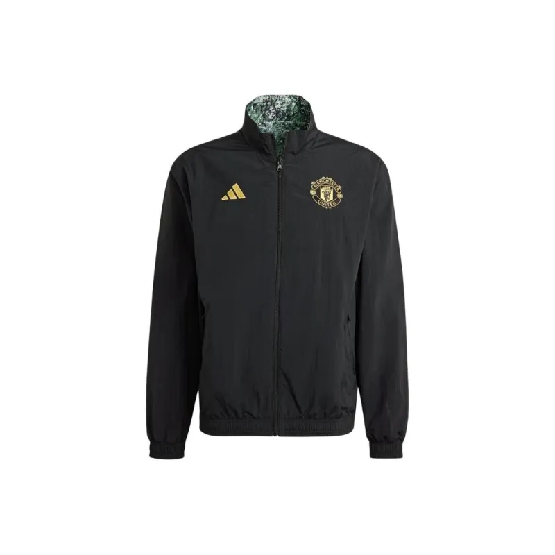 Adidas Manchester Jackets Coats Men's Black-0