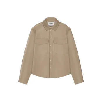 NANUSHKA Okobor™ Alt-Leather Shirt