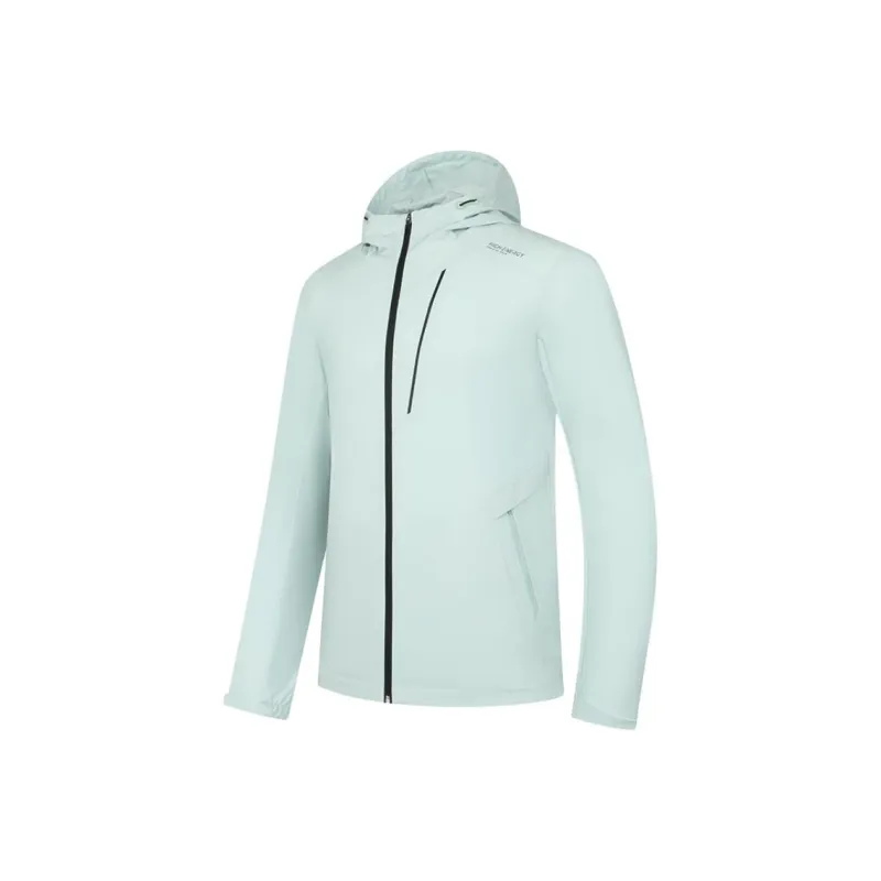 QIAODAN Jackets & Coats Men's Shadow Cyan-0