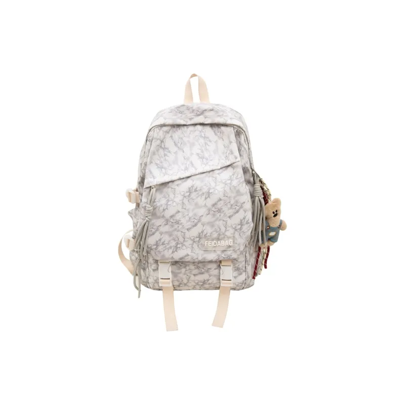 DCLOUD Nylon Backpack Unisex Multicolor-0