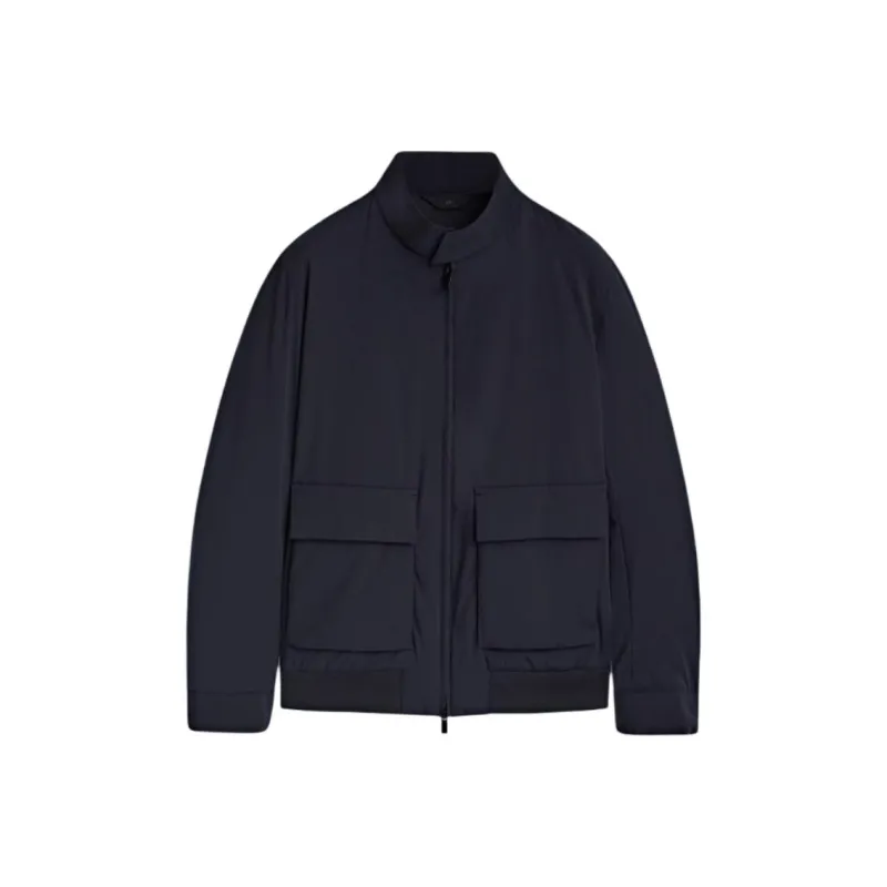 Massimo Dutti Jackets Coats Men's Navy Blue-0