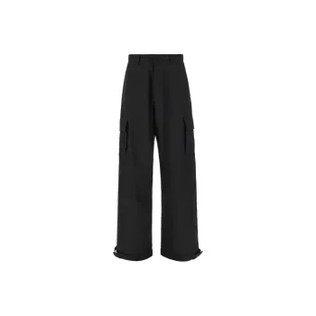 OFF WHITE Ow Drill Wide Leg Cargo Pants