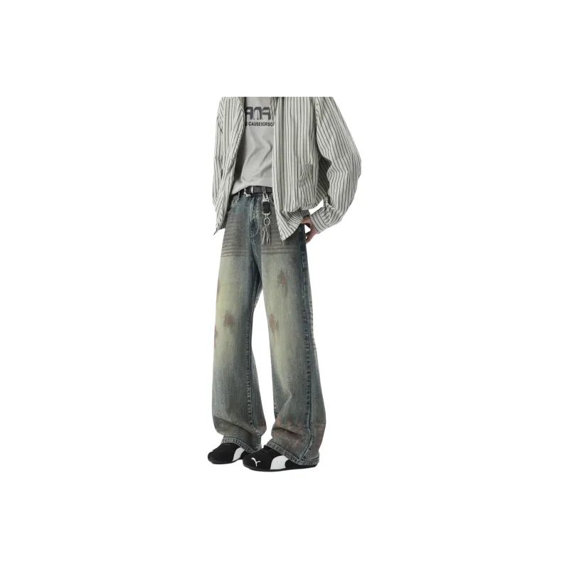 RICE NINE TEN Jeans Unisex Vintage Blue-0