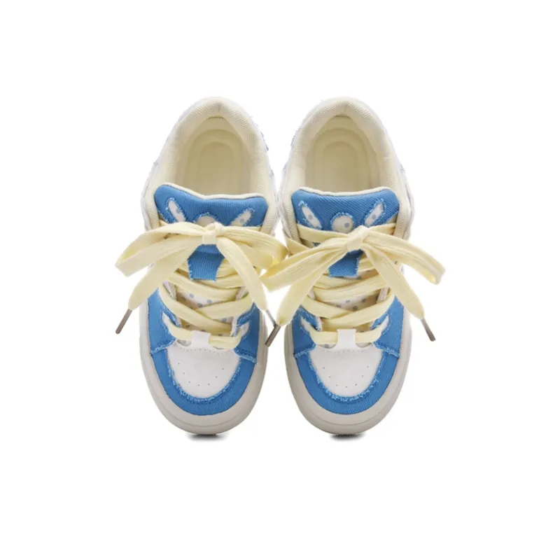 PIPI PURPLE Low Top Skateboard Shoes Women's-2
