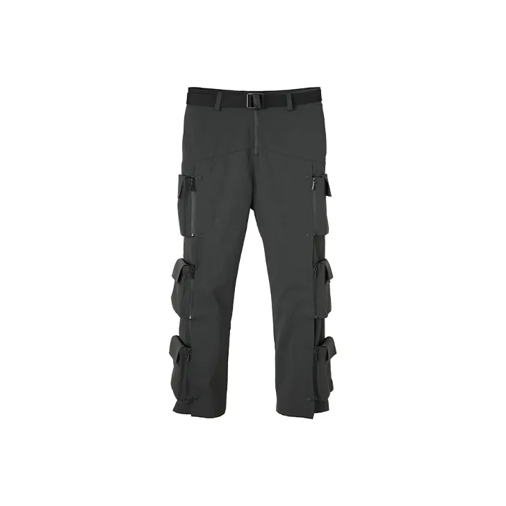 NORVINCY Western Outdoor Tactical Black Warrior Cargo Pants Men's-4