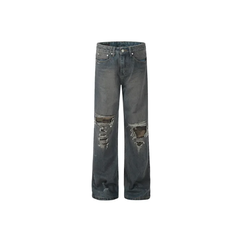 MT99 Jeans Unisex Vintage Blue-0