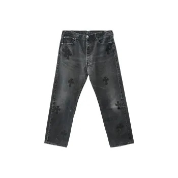 Chrome Hearts Jeans Men's Smoke Gray