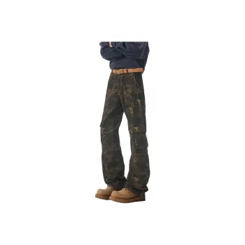 YATSI Jeans Unisex Camouflage