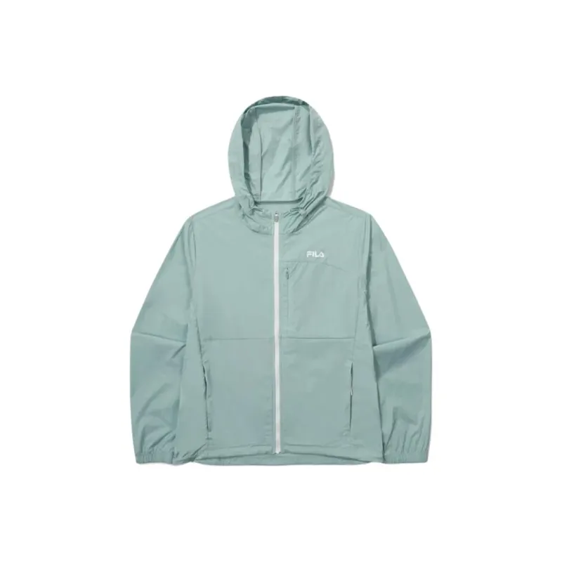 FILA Trench Coat Men's Dark Color Mint-0