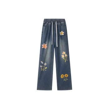 Qnxeey Jeans Unisex
