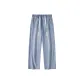 Stone-Washed Light Blue