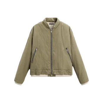 ZARA New Year Jackets Men Green