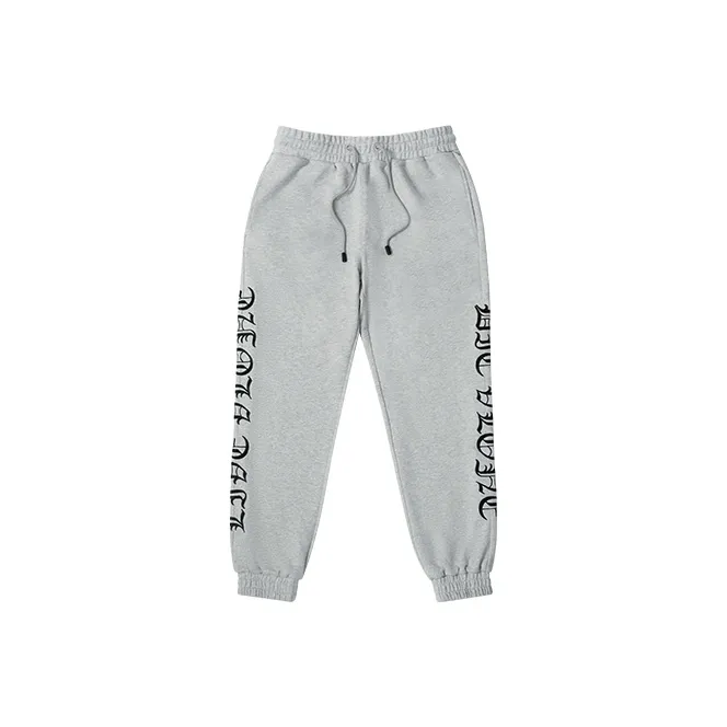 VLONE Gothic Alphabet Series Sweatpants Unisex-8