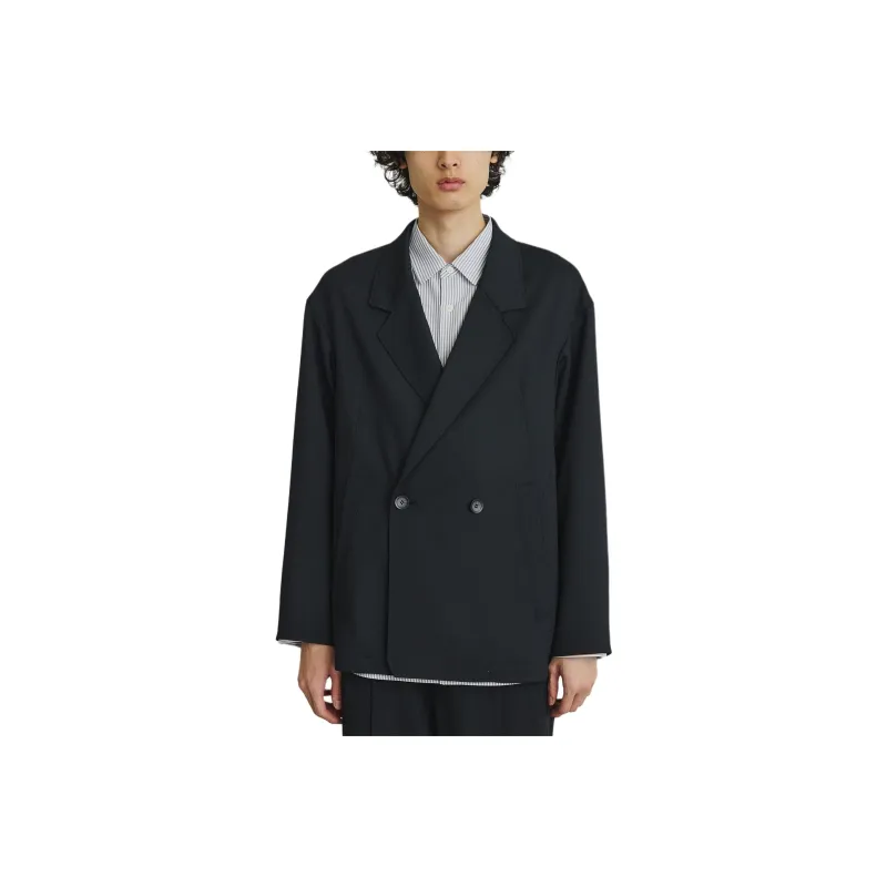 PUBLIC TOKYO SS25 Jackets & Coats Men's Dark Marine Blue-0