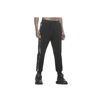 NORVINCY Elastic Cuff Micro Stretch Knitted Sweatpants For Playing Ball Unisex Black