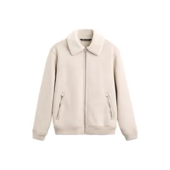 ZARA Jackets Men White