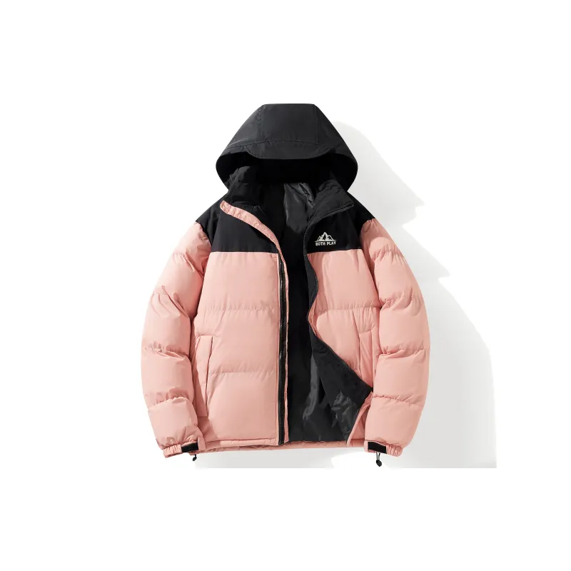 BOTH PLAY Puffer Jackets Unisex-15