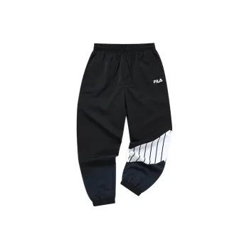 FILA FUSION Knitted Sweatpants Men's Pitch Black