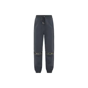 EVISU Knitted Sports Pants Men's Dark Charcoal