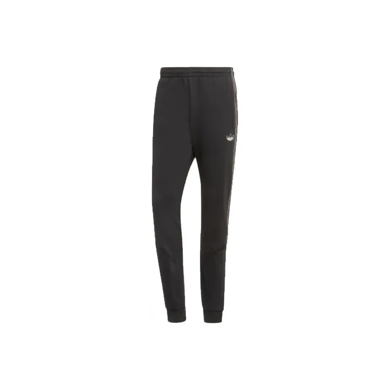 Adidas Originals 3 Stripes Knitted Sweatpants Men's Black-0