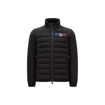 Moncler Crepol Logo embossed Down Jacket