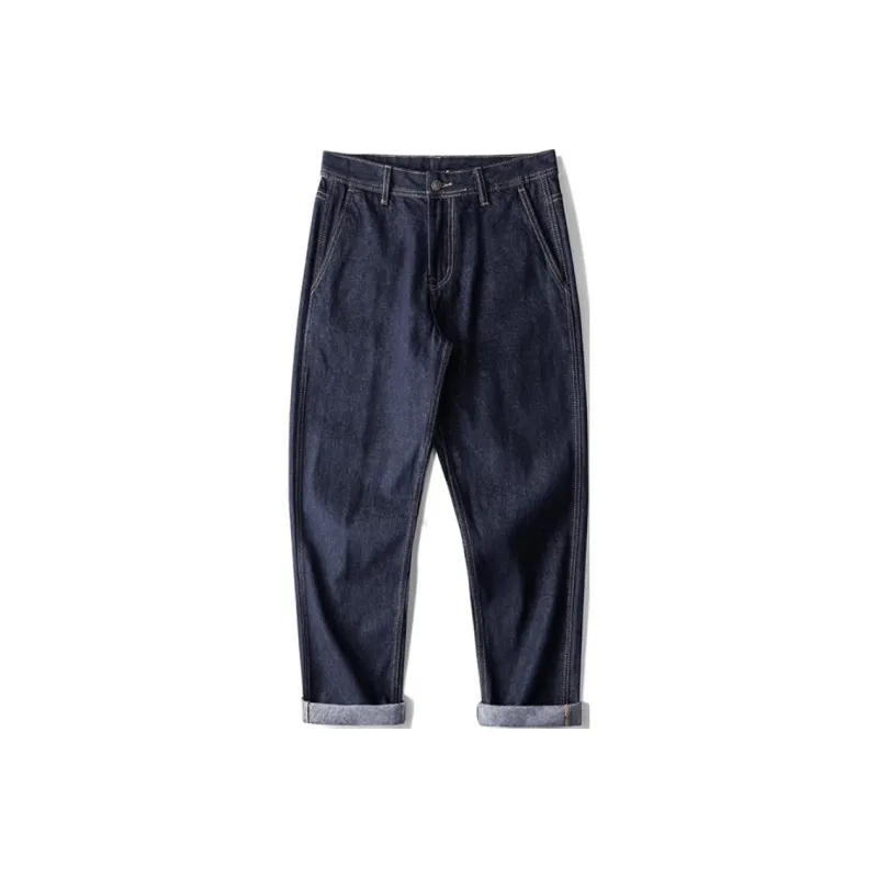 GTRG Jeans Unisex Navy Blue-0