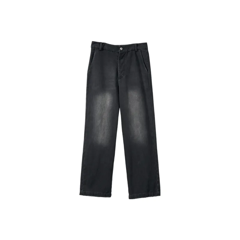 VANN VALRENCÉ Jeans Unisex Washed Black-0