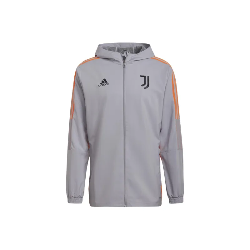 Adidas Juventus FC 21/22 Jacket Men's Gray-0