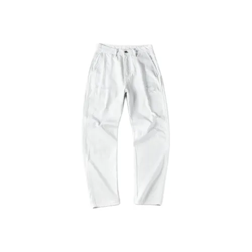 FAIRWHALE Jeans Unisex White