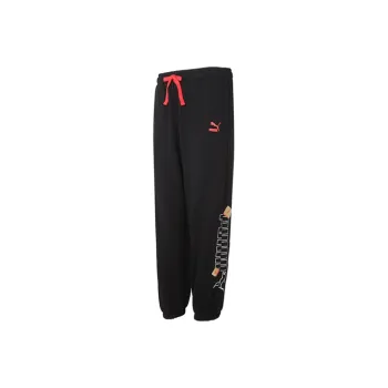 PUMA Knitted Sweatpants Men Black