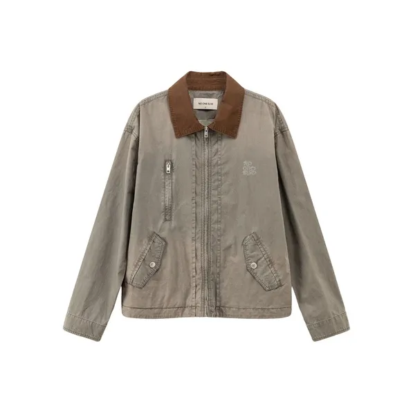 NO ONE ELSE Jackets Coats Unisex Dark Khaki-0