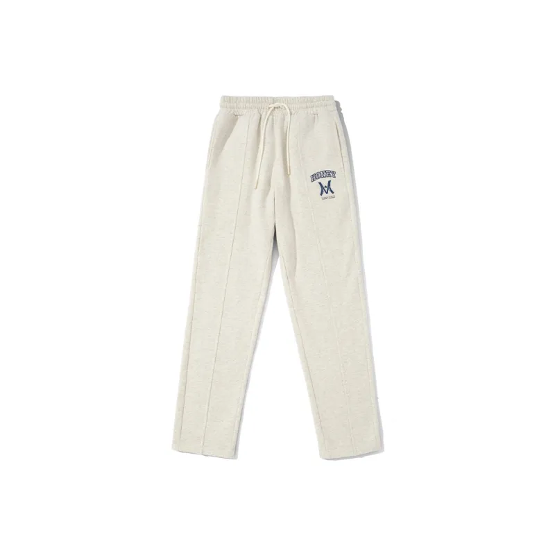 Moonwav X SENCE LA Knitted Sweatpants Unisex Mixed Heather Gray-0