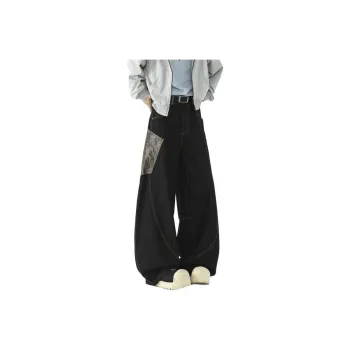 ROOMBOSE Jeans Unisex Black
