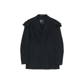 Yohji Yamamoto Y's SS24 Jacket Unisex Black