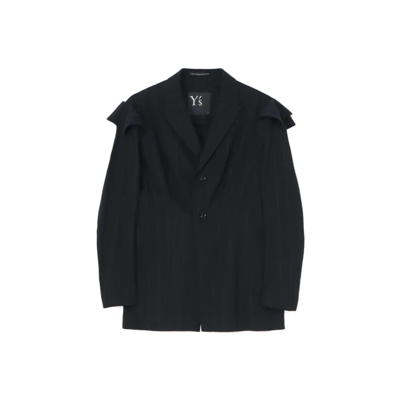 Yohji Yamamoto Y's SS24 Jacket Unisex Black-0