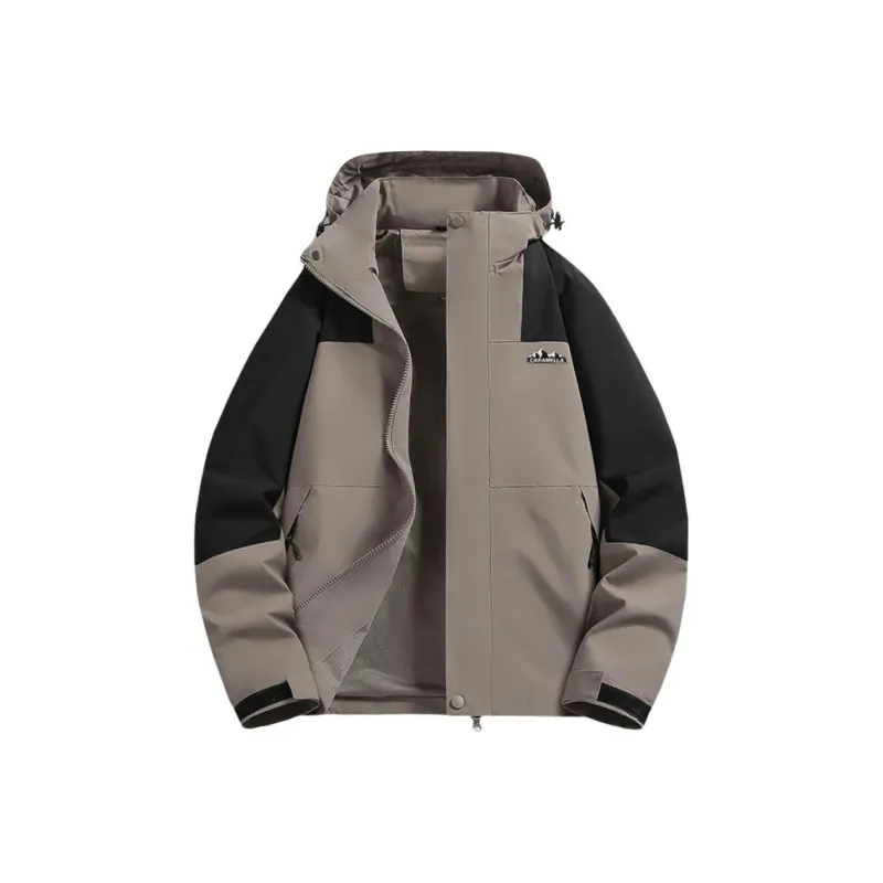 Caramella Jackets Coats Unisex Black-7