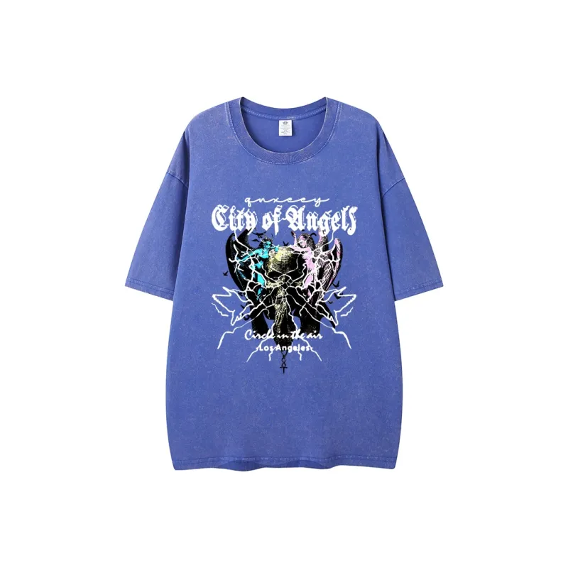 Qnxeey T Shirts Unisex-5