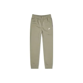 Nike Knitted Sweatpants Men Gray Green