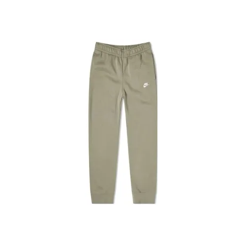 Nike Knitted Sweatpants Men Gray Green