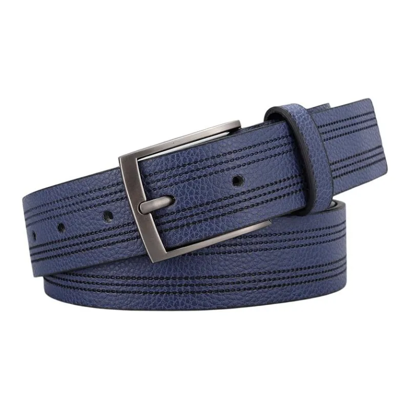 JEANSWEST PU Leather Belts Men's 3.4CM-4