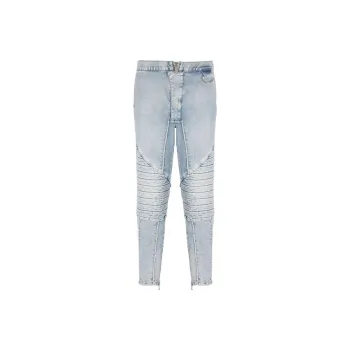 BALMAIN Jeans Men Light Blue