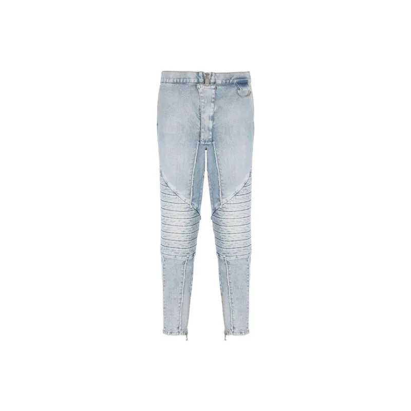 BALMAIN Jeans Men Light Blue-0