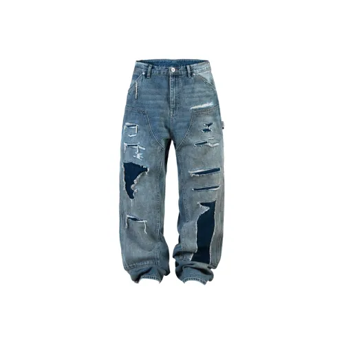 ORANGE DRAGON Jeans Unisex Blue