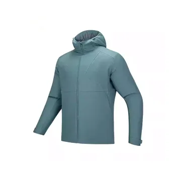 Anta Variety Training Collection Jackets Coats Men's Ocean Flow Green