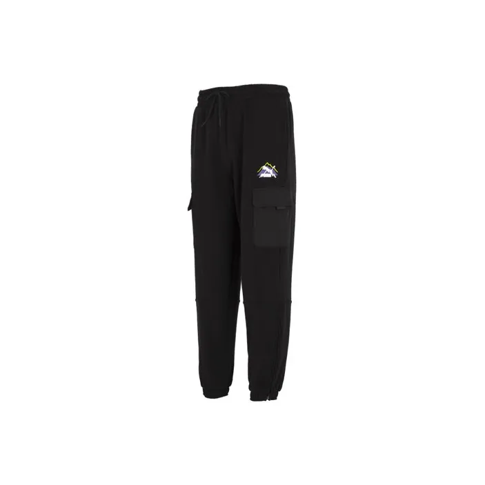 PUMA Knitted Sweatpants Men Black-0