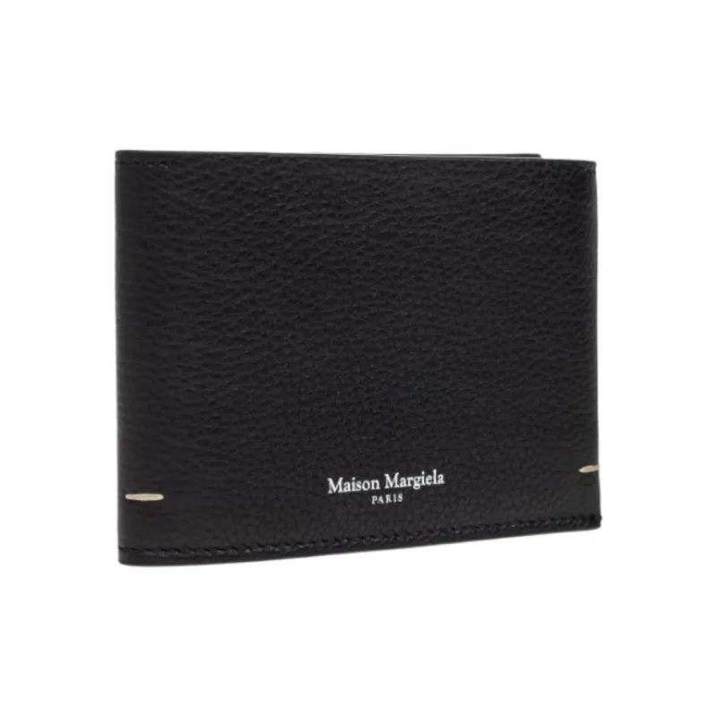 Maison Margiela Leather Card Holder Unisex Black-1