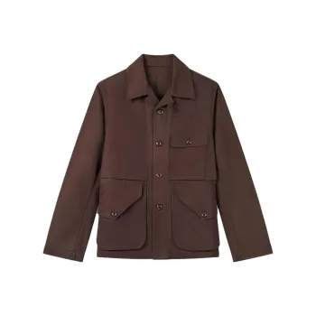 KENZO SS25 Jackets Coats Men's Dark Brown