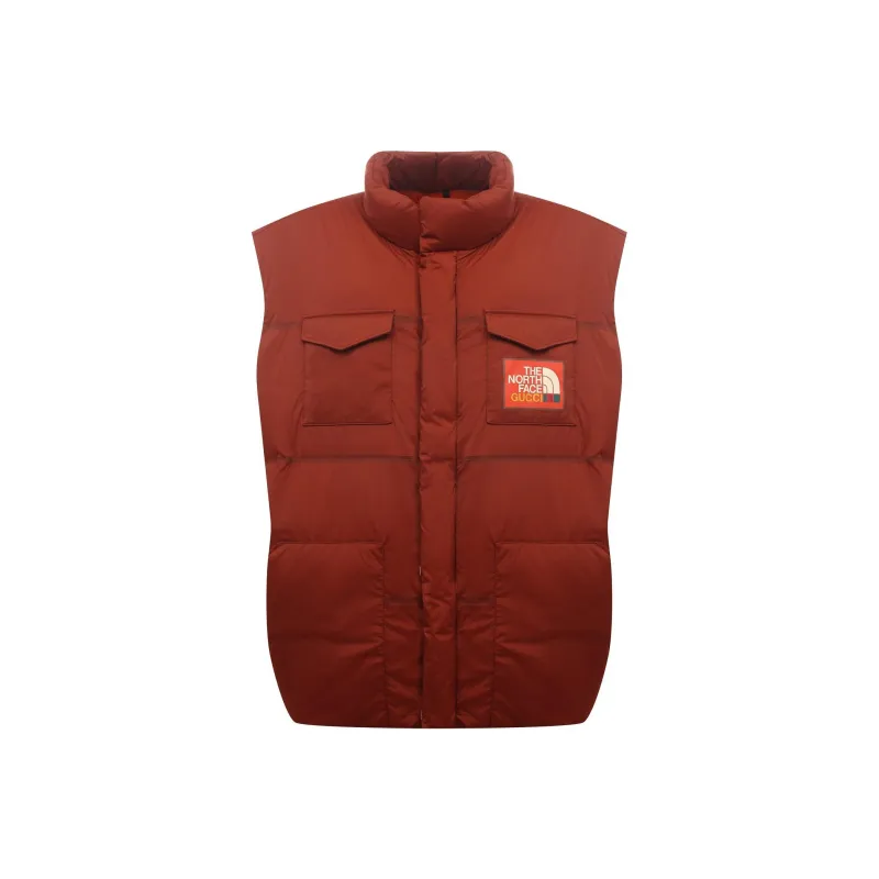GUCCI X The North Face Nylon Down Vest-0