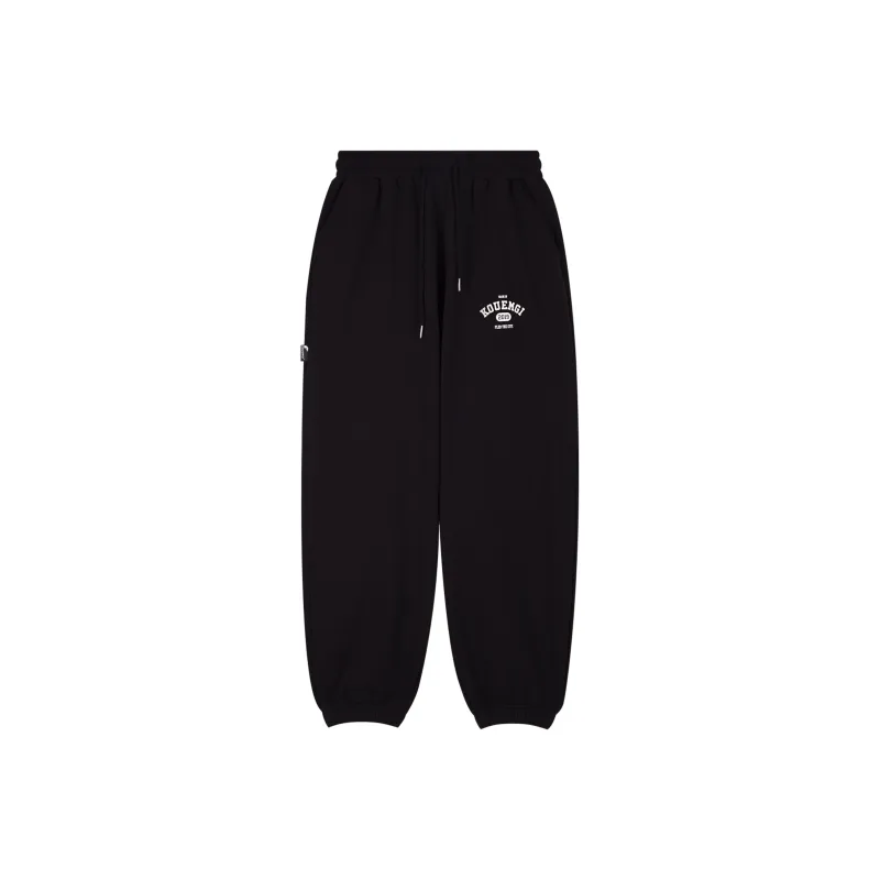 KOUEMGI Spring And Summer Knitted Sports Pants Unisex-5